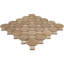 Carreau de mosaïque à pois octogonaux 12 x 12 Daltile Relicca (10 pièces par carton) (10,00 pieds carrés par carton)-129776387