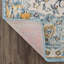Tapis oriental ivoire / bleu / gris Favreau-1255647873