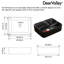 DeerValley 485mm L x 375mm W Natural Ceramic Rectangular Sink
