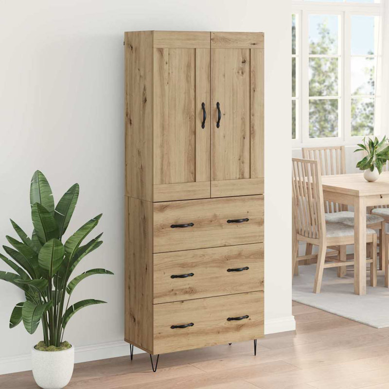 69.5cm Sideboard, Artisan Oak