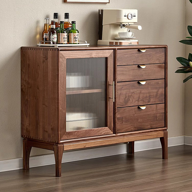 Buffet de rangement moderne et minimaliste, H 35,43 po x l 35,43 po x P 15,75 po