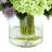 Faux Floral with Hydrangeas, Thistle and Wildflowers