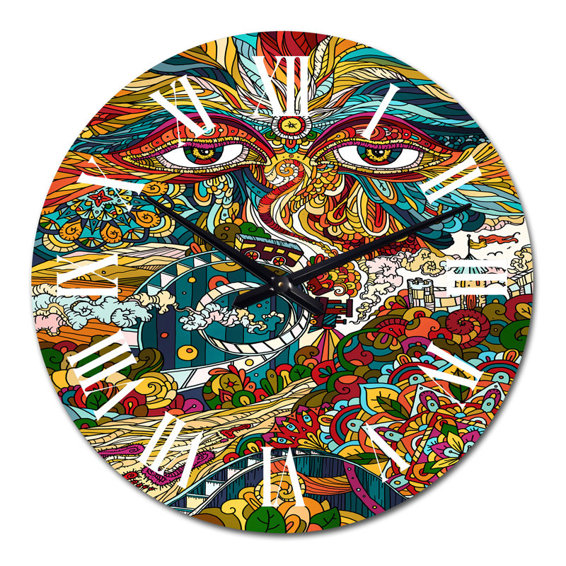 Horloge murale très grande, Surdimensionné