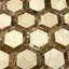 Marble Honeycomb Mosaic Wall & Floor Tile