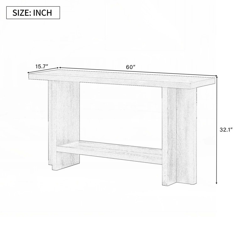Console en bois, Marine