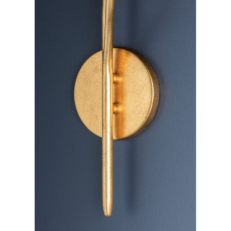 Labra 3 Light Wall Sconce, Vintage Gold Leaf