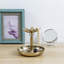 Brass Tone Ring Bracelet Jewellery Trinket Dish