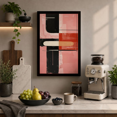 Silence Geometric - Wrapped Canvas