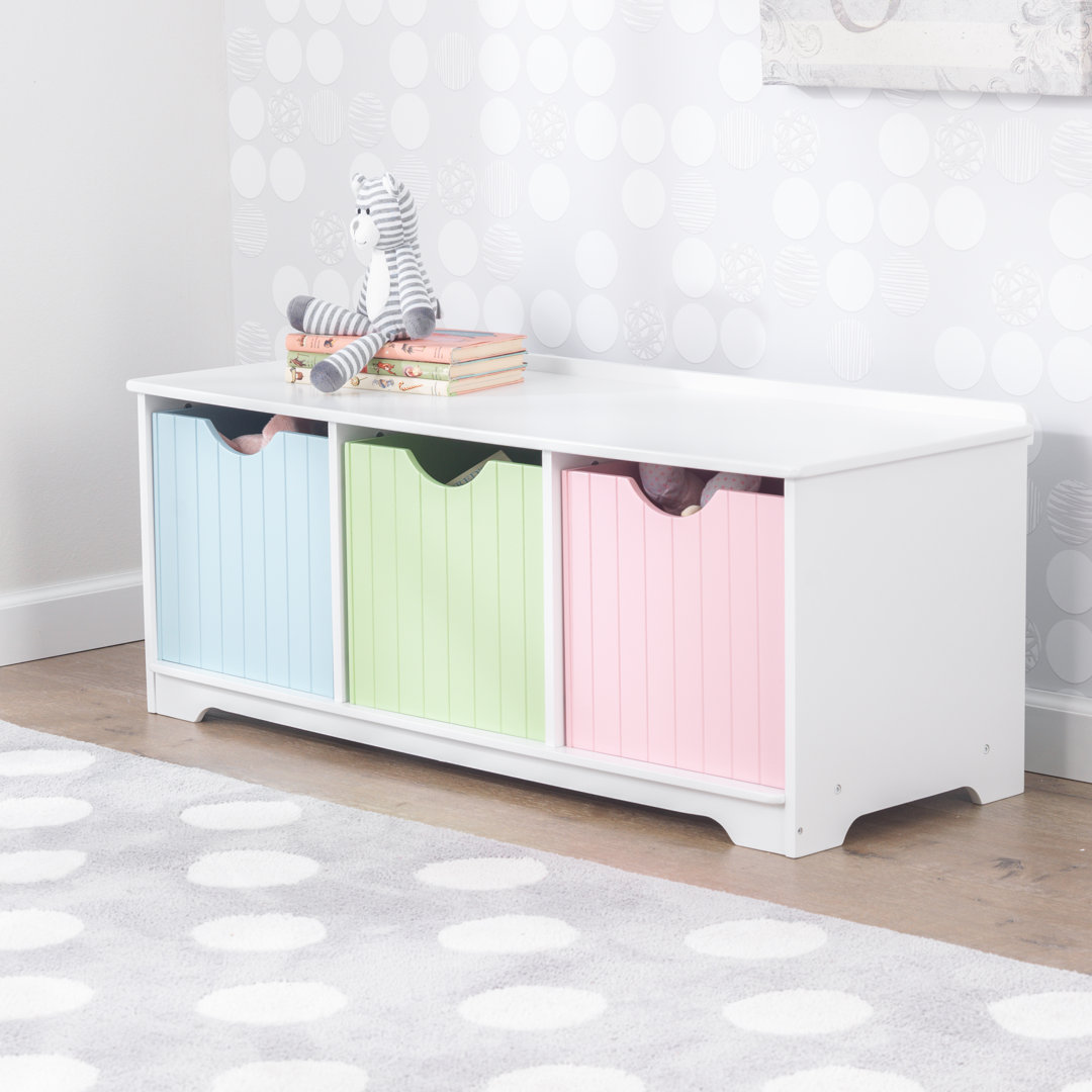 Nantucket Children's Toy Storage Bench