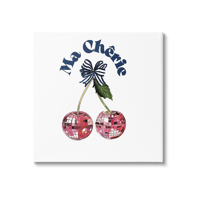 «Ma Cherie French Expression» par Amelia Noyes, H 30 po x l 30 po