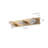 3-Lamp Copper Principal Acrylic LED Vanity Light