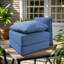 Ensemble de coussin de siège et de dossier en polyester résistant aux intempéries Deb-974621533-988066814-981643834