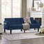 Velvet Futon Couch Convertible-1735251471