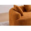 Canapé modulaire incurvé à compression Compression, canapé-lit en chenille haute densité 30D pour appartement, salon, L 110 po-117492038