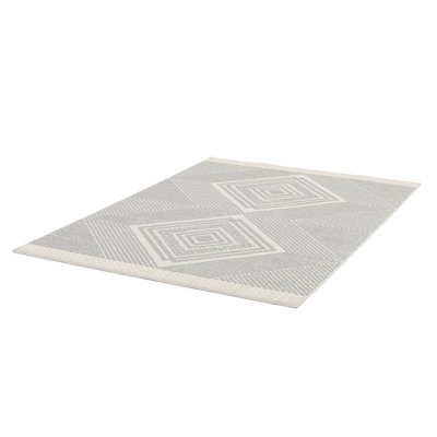 Tyree Geometric Indoor / Outdoor Area Rug
