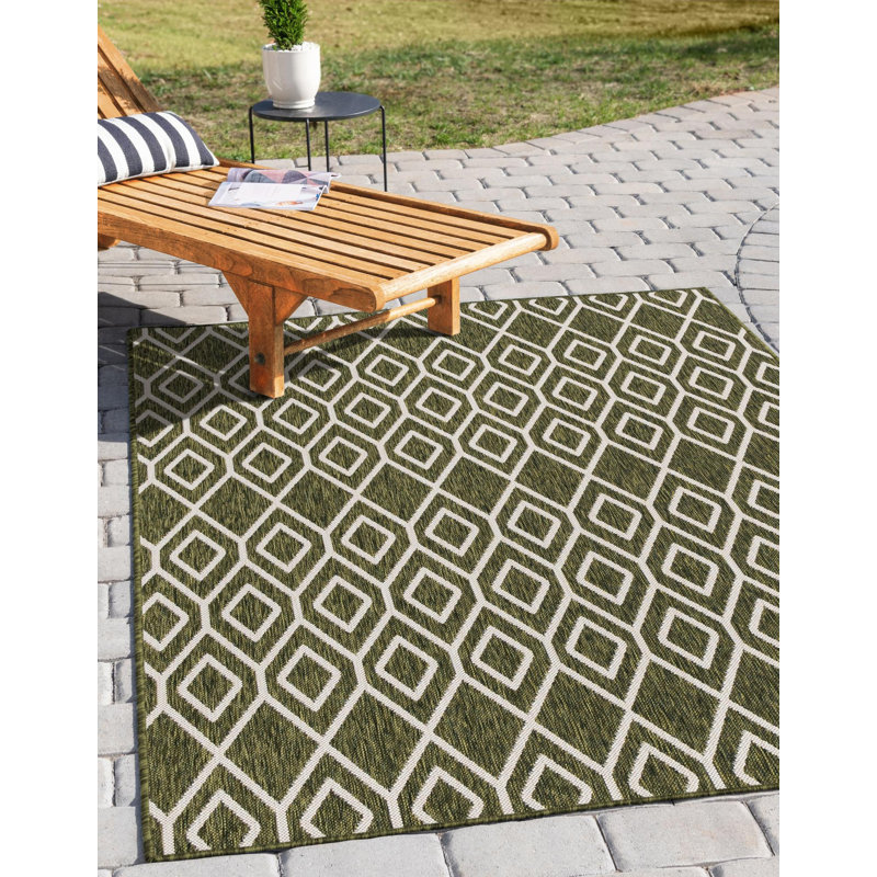 Turks and Caicos Indoor/Outdoor Rug, Rectangle 3'1" x 5'3"