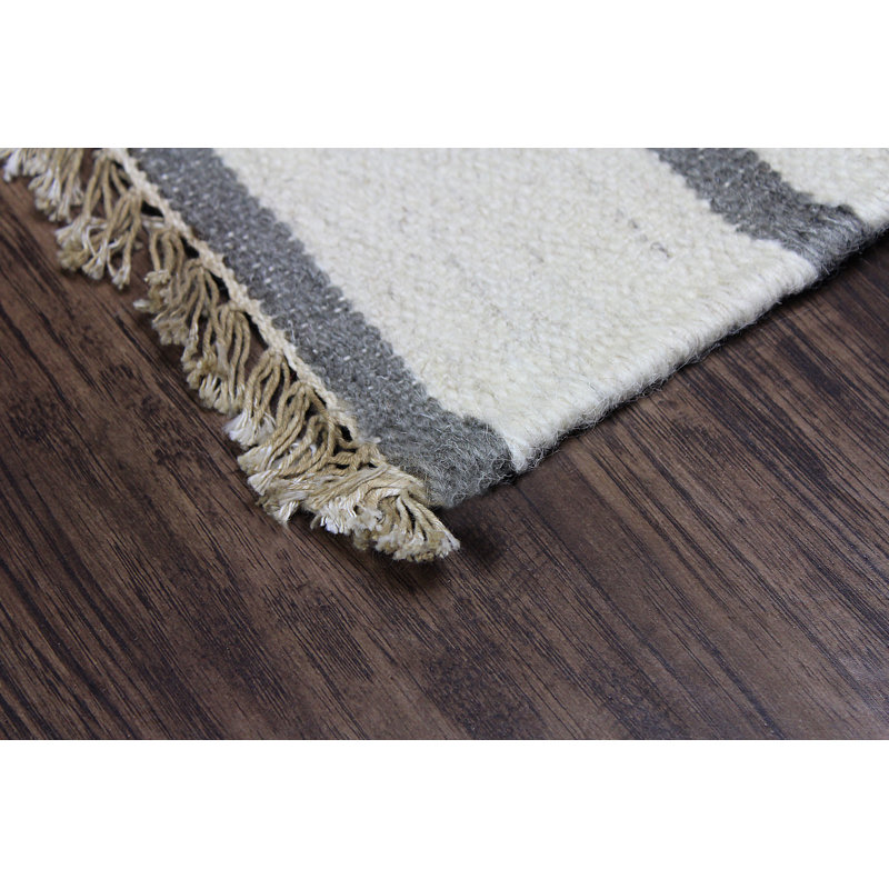 Washington Mews Wool Striped Indoor Rug, Rectangle 8' x 11'
