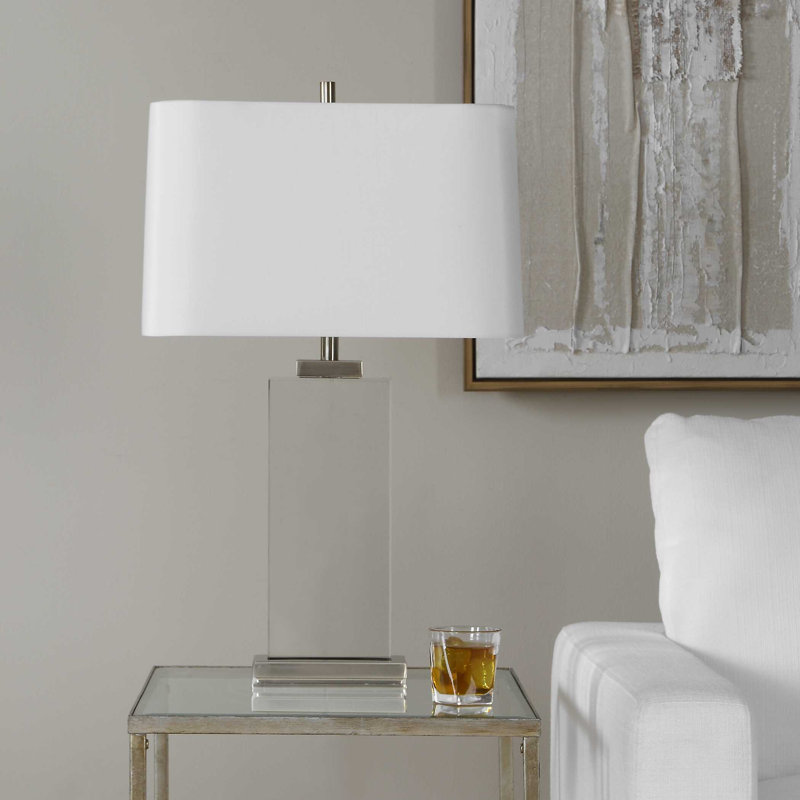Lampe de table en cristal Geneviève