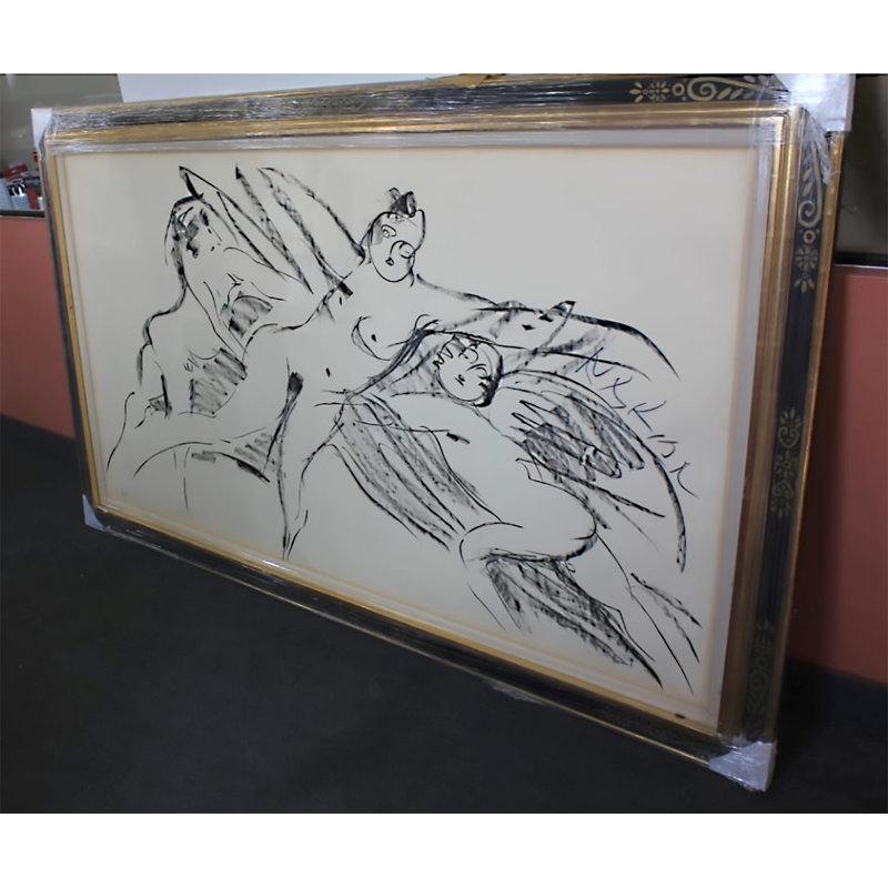 Europa and the Bull Framed Drawing Print