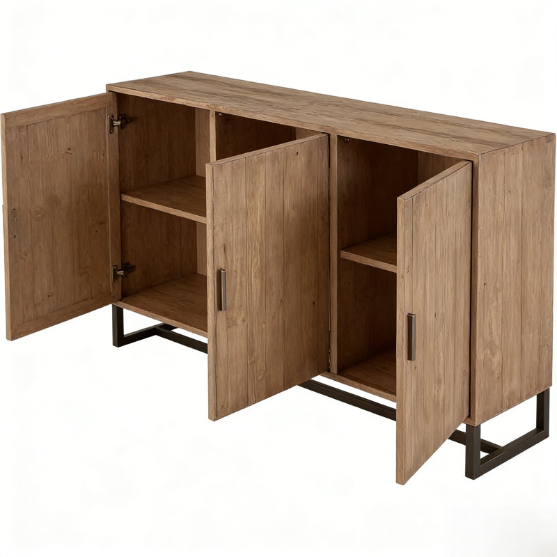 Coffre de rangement Retro Luxury, H 31,5 po x l 62,99 po x P 15,75 po