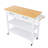 Ashantee Wood Kitchen Cart-1002965611