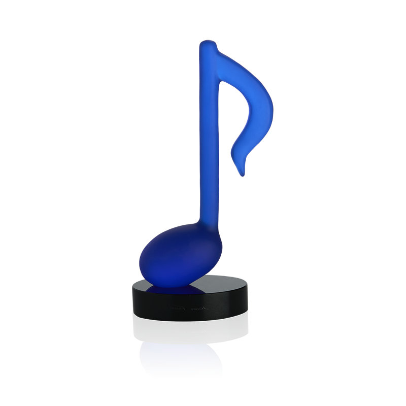 Timeless by Manu Katché Sculpture, Blue