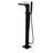 39" Floor Mount Freestanding Ultra High Flow Tub Filler with Sleek Handheld Shower-72933021