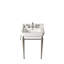 Lavabo console avec pieds en acier inoxydable Corbin-827814083-827814084-812964497