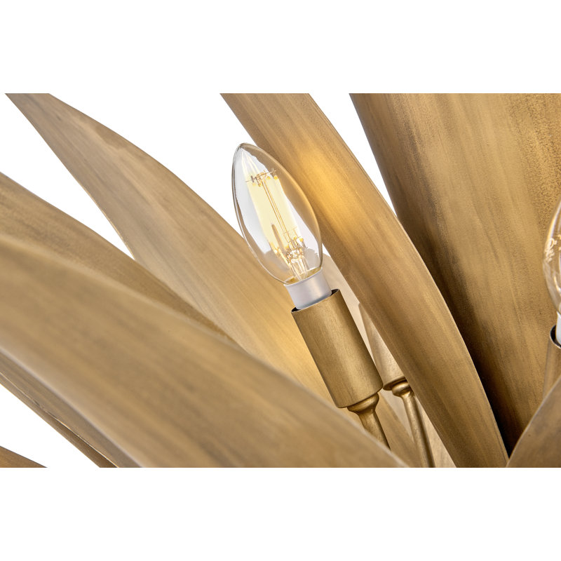 Agave 12 - Light Unique Geometric Chandelier