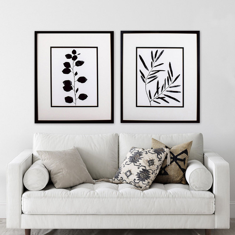 " Leaf Imprint " 2 - Pieces