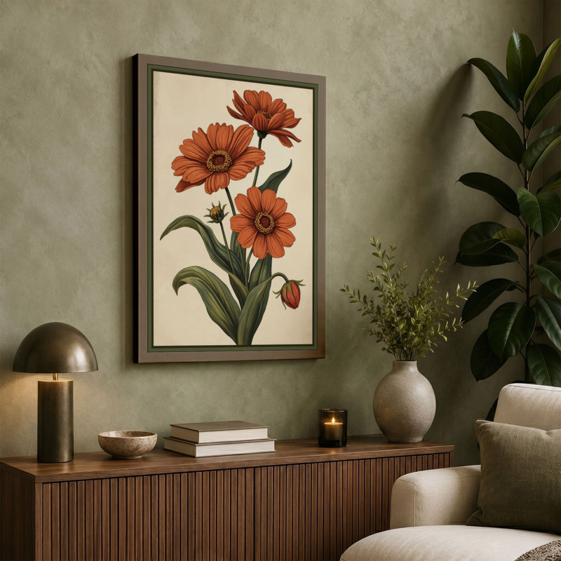 Print, 24x16 - 61.0 x 40.6 cm, Terracotta Border