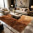 Modern Abstract Geometric Gold Brown carpet-easy to clean, machine-washable, soft and comfortable; suitable for door mats, kitchens, living rooms, bedrooms, corridors, and laundry areas. Easy to clean, durable carpet for home decoration.-1323267080