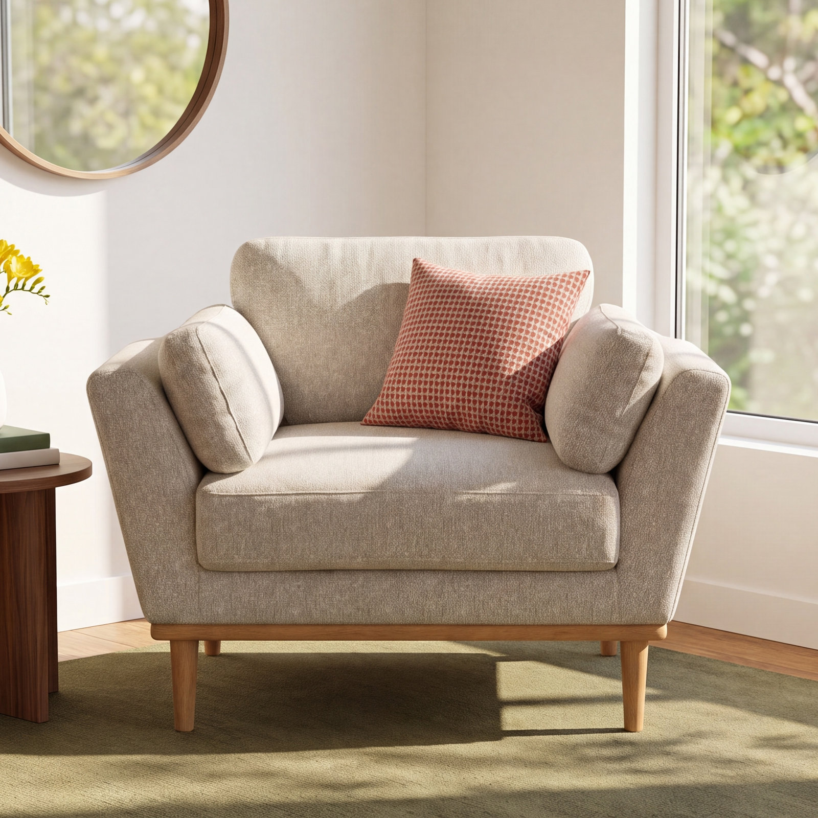 Rudi Pine Armchair