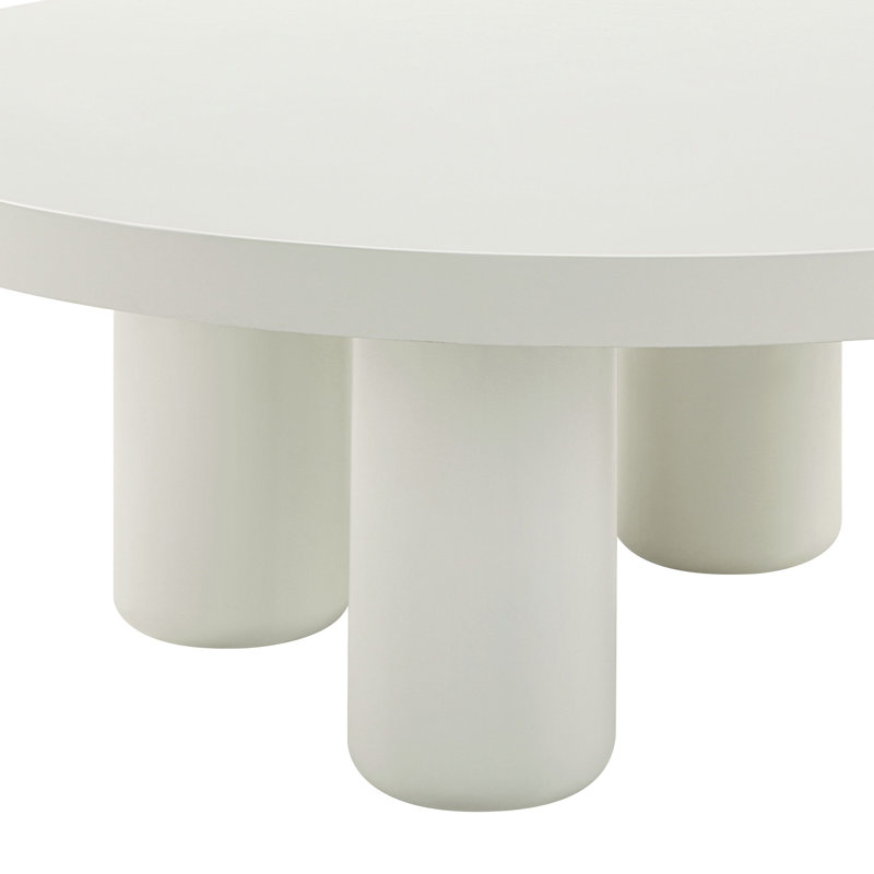 Table basse, finition blanche