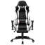 JL Comfurni Adjustable Reclining Ergonomic Faux Leather Swiveling PC & Racing Game Chair with Footrest-88285024