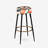 Multicolor Tribal Fusion Floral Pattern II - Floral Bar Stools Set Of 2