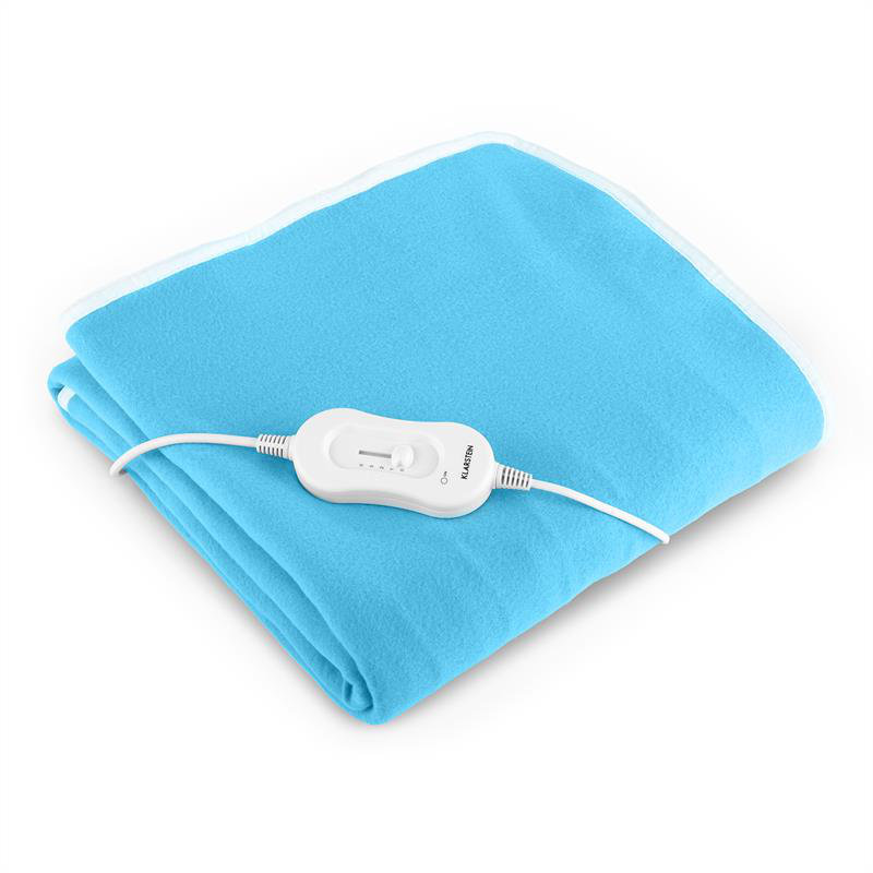 Winter Dreams Electric Blanket, Blue