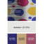 Tapis bleu/rouge/jaune à motifs-649386176