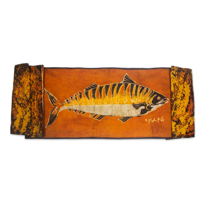 Mackerel I Handmade Table Runnner