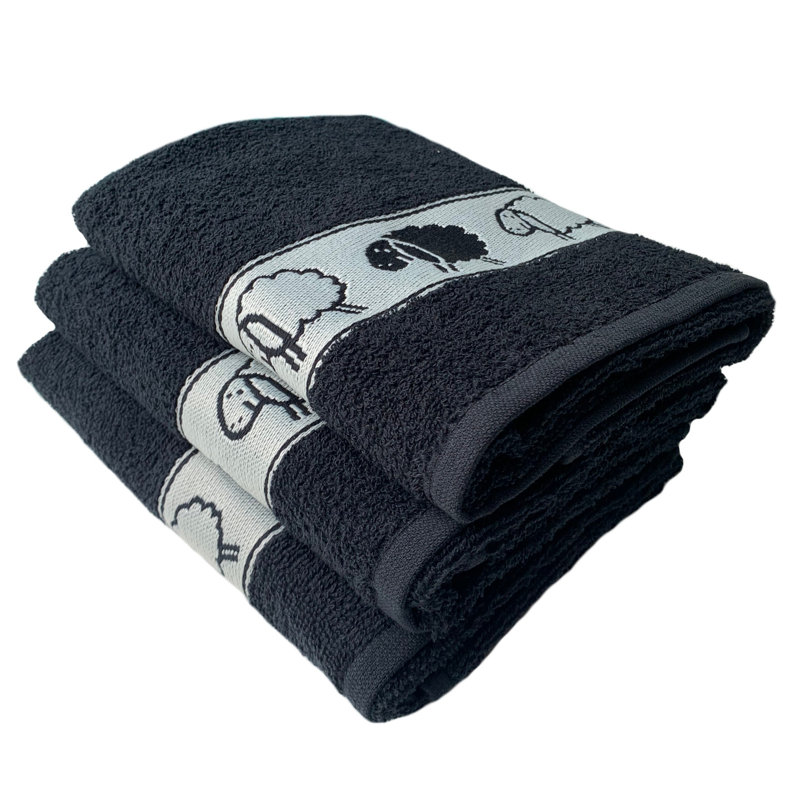 Cotton Embroidered Tea Towel Kitchen Towel