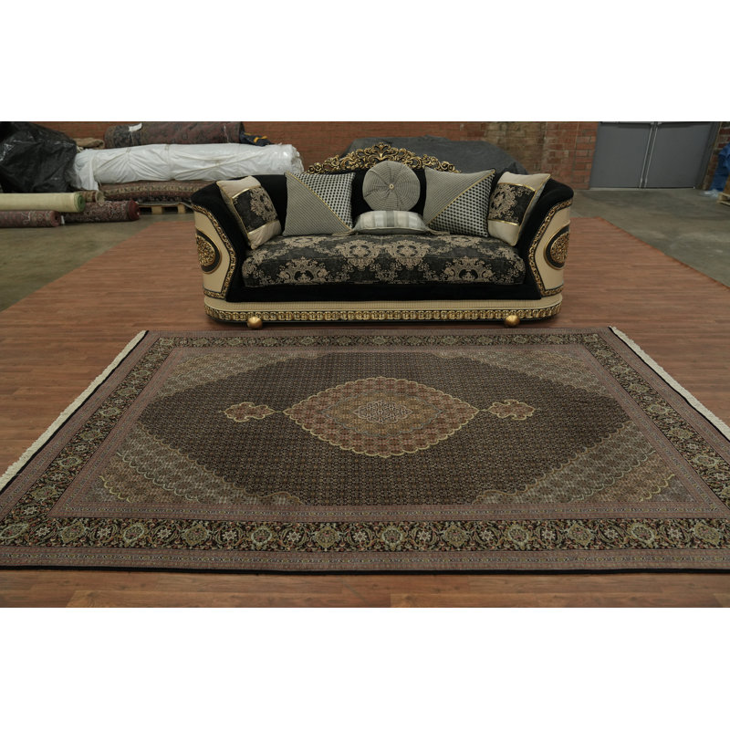 Luxueux décor: tapis traditionnel 7 x 10 Tapis au design exquis pour intérieurs classiques