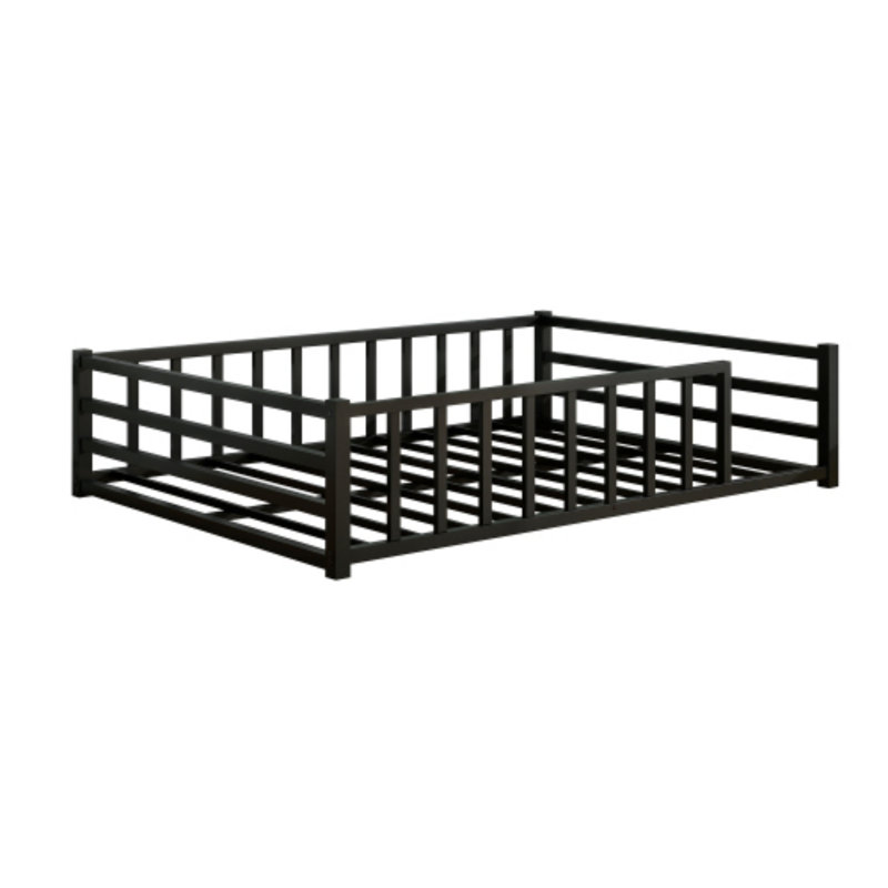 Lit double pleine grandeur, Black, Full
