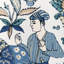 La Menagerie Shalimar Print 100% Cotton Fabric-1083339388