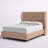 Amaia Upholstered Wingback Bed-2123933406