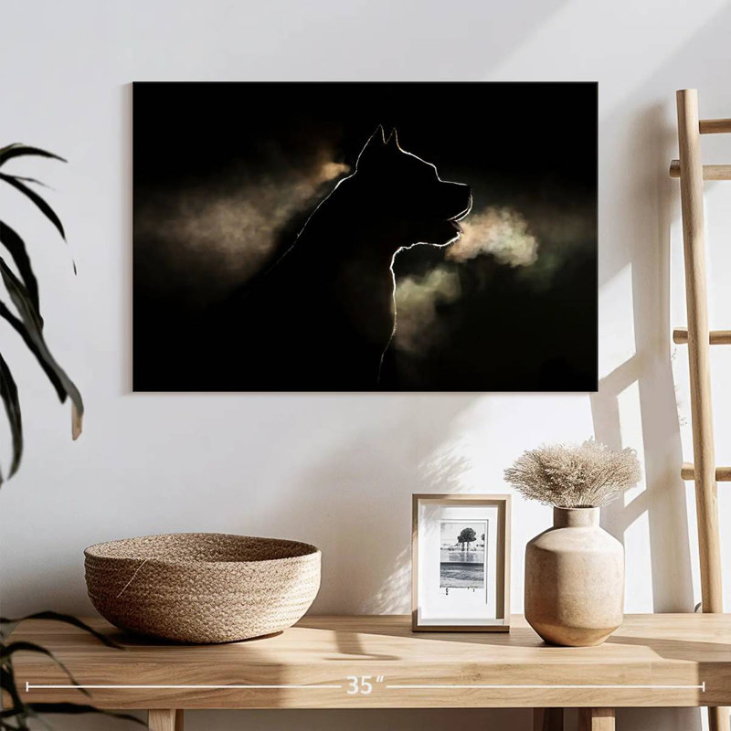 Crowle American Staffy Silhouette