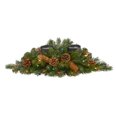 Pine Candelabrum Arrangement