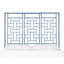 Ohana Wicker/Rattan Open-Frame Headboard-21137862-88078418