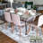 60 In. X 36 In. X 29.25 In. Wood Dining Table With Industrial Steel Pipe Legs-59020245