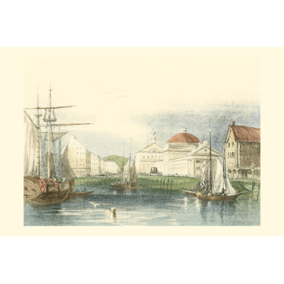 Faneuil Hall Boston - Wrapped Canvas Art Prints