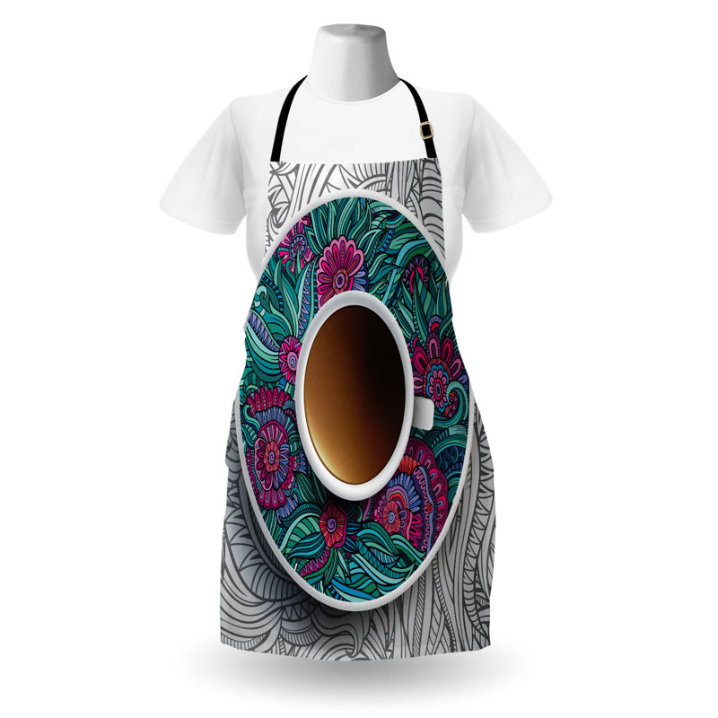 Tablier floral